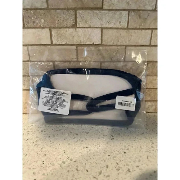 Disney Parks WDW Star Wars Logo Pattern Navy Cloth Face Mask Size LRG SEALED SE - Picture 2 of 2